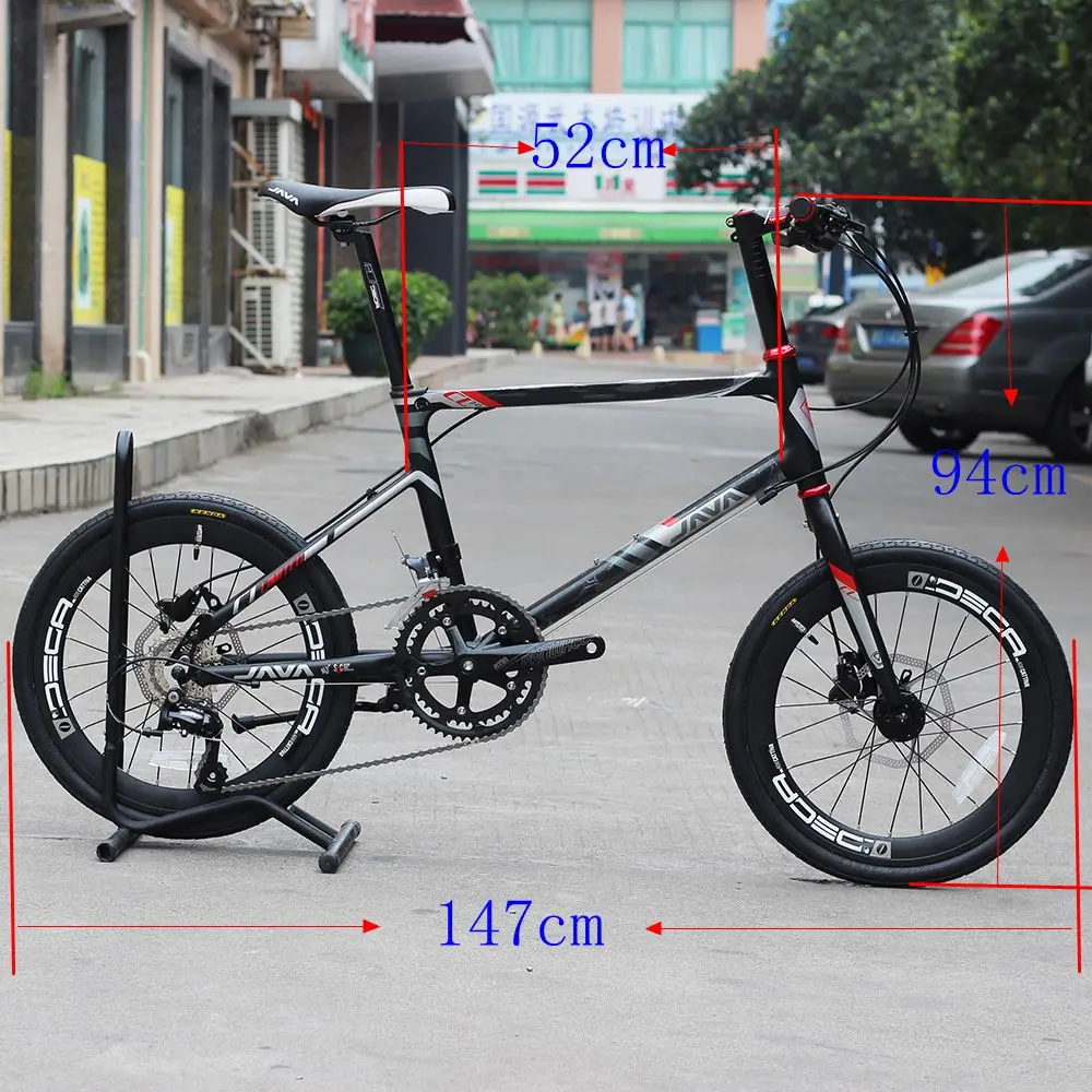 JAVA LIMIITED CL 2" Minivelo велосипед гидравлический дисковый тормоз Uniex высокое качество городской 406 городской мини велосипед 18 скоростей синий