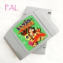 Высокое качество картридж клиента Banjo Tooie ocarina Mask Bros карта памяти для 64 бит EUR PAL видео игровая консоль