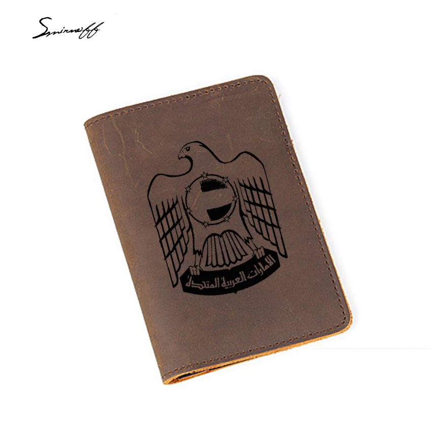 Travel Accessories The United Arab Emirates Passport Cover Custom Name