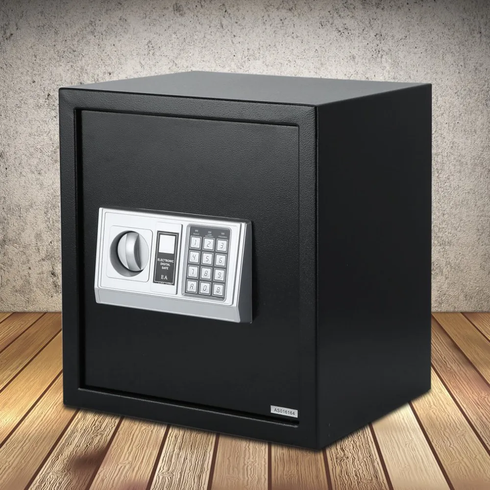 

Newest Practical Safe Deposit Property Box Safety Combination Code Locking Storage Money Cash Coins Treasure Box Na-50-EA