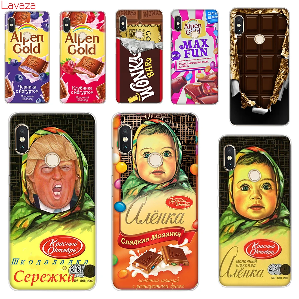 

Lavaza alenka bar wonka chocolate Hard Phone Case for Xiaomi Mi 8 A2 Lite 5 5S 6 8SE 9 9SE A1 Mix 2s Max 3 F1 Cases