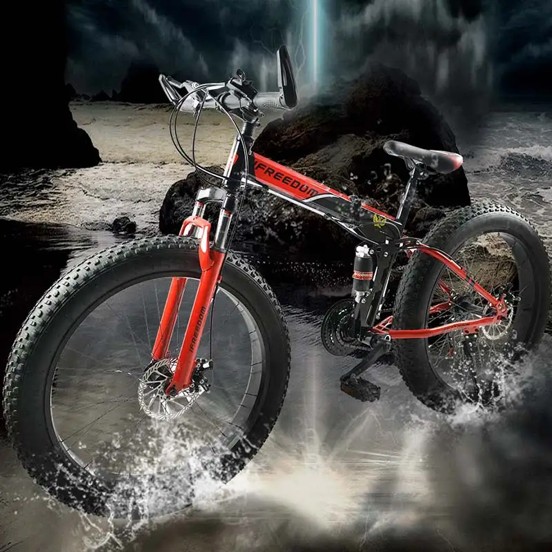 (Russia only) high quality folding bicycles, 26 inch, 21 speed, 26 x4.0