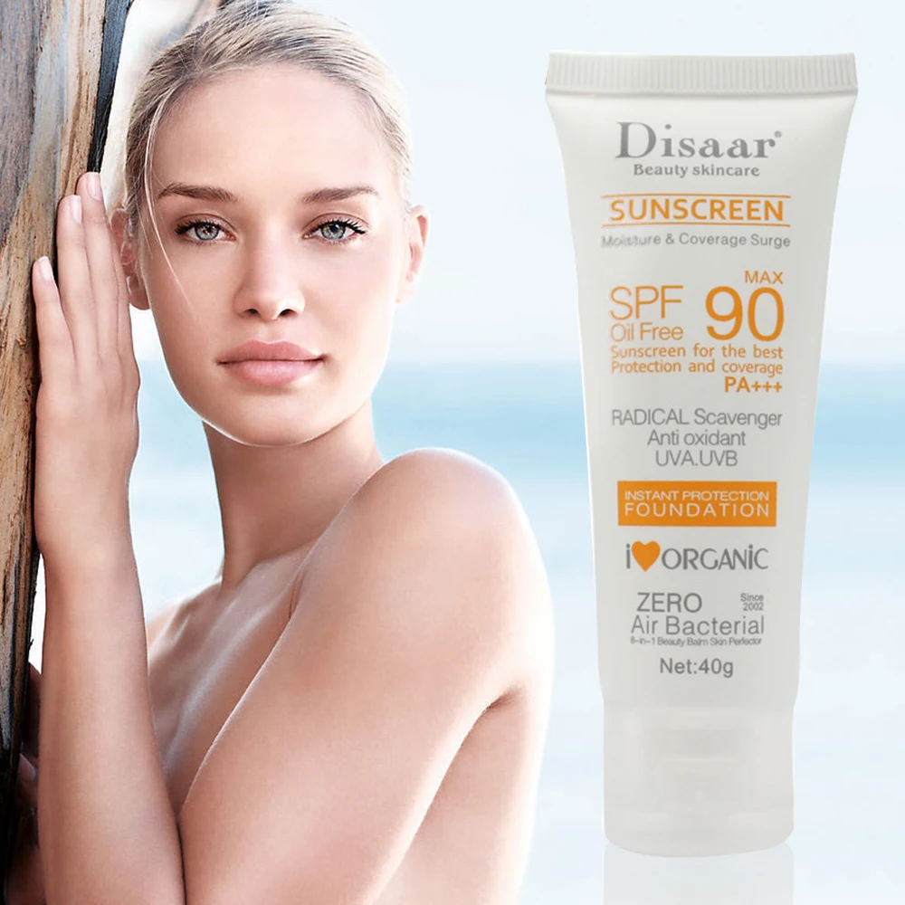 

Facial Sunscreen Cream Beauty Skin Care SPF 90 Whitening Sun Cream Anti-Aging Moisturizing Sunblock Skin Protective TSLM1