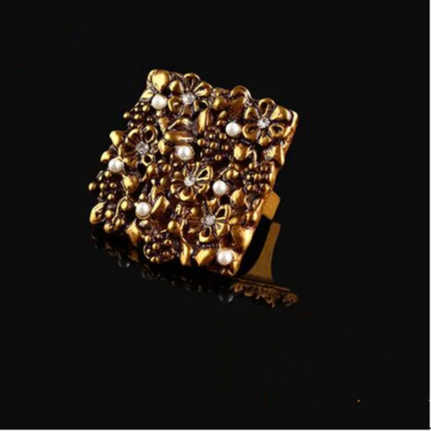 bronze knobs 128 мм Европейская мода высокое качество вилла мебель украшения ручка Античное золото Бронзовый со стразами и жемчугом tv Кабинета тянуть - Цвет: bronze knobs