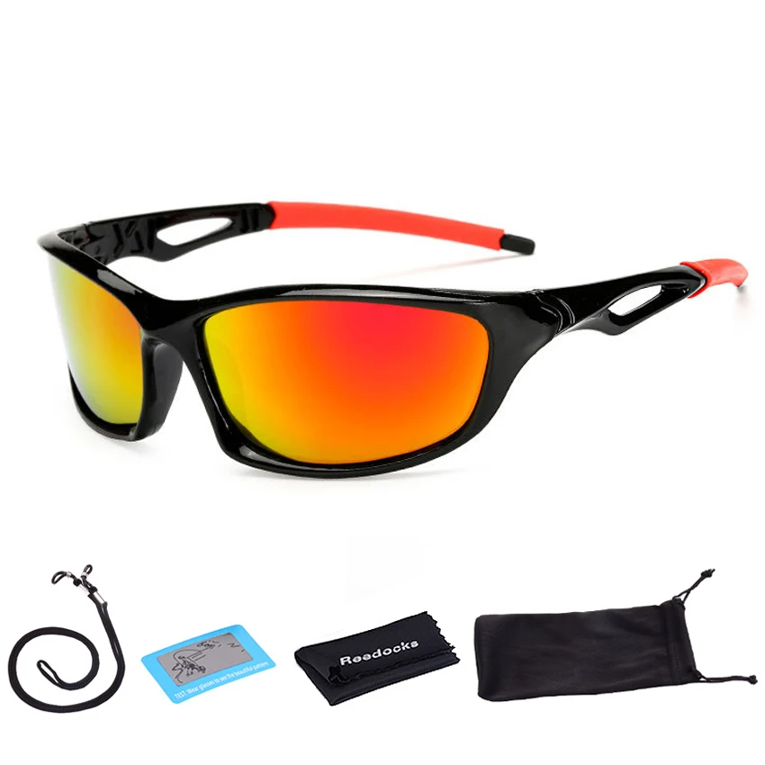 Reedocks Новые поляризованные очки для рыбалки Для мужчин Для женщин вождения очки для верховой езды солнцезащитные очки для улицы, спортивные, аксессуары для глаз, солнцезащитные рыболовные аксессуары - Цвет: F07 with Bag
