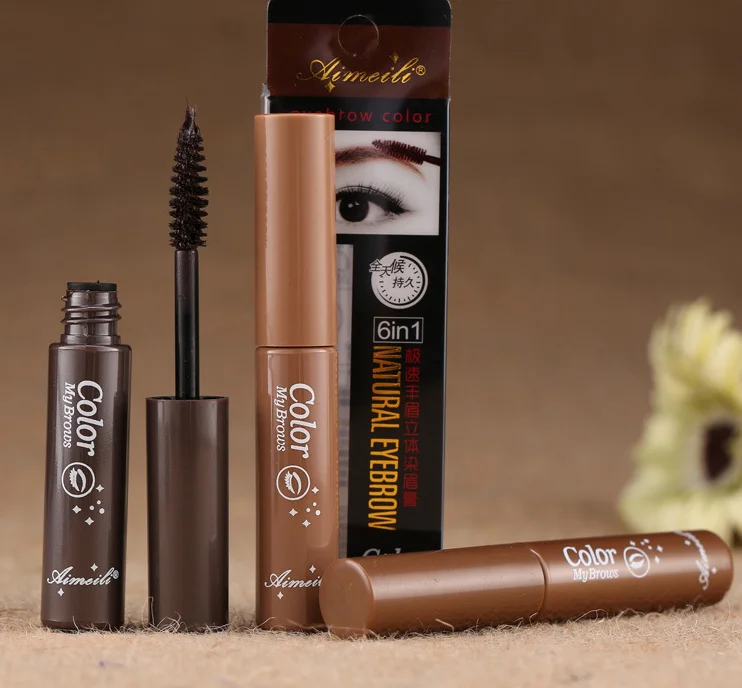 

Waterproof Dye Eyebrow Enhancers Mascara Cream Natural Eyebrow Gel Long Lasting Brown Beauty Eye Tint Set Kit