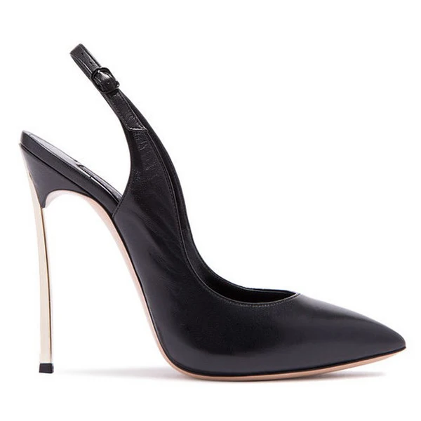 

2019 Hot Selling Nude Black White 10cm Heels Woman Shoe Sexy Pointed Toe Thin Heels Dress Shoe Cutouts Buckle Strap Heels
