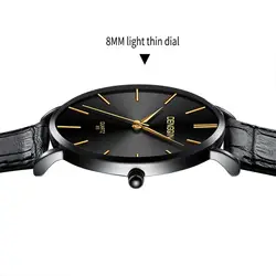Relogio Masculino для мужчин s часы лучший бренд класса люкс ультра-тонкие ручные часы для мужчин часы erkek коль saati reloj hombre