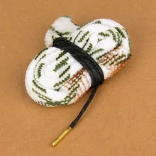 177 см Длина 4 см Ширина пистолет Boresnake очистки 10G очиститель auge для ремень для ружья кисти OS33-0162
