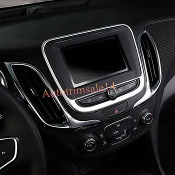 

US STOCK Matt Inner Center Dash Board Navigator Trim for Chevrolet Equinox 2018