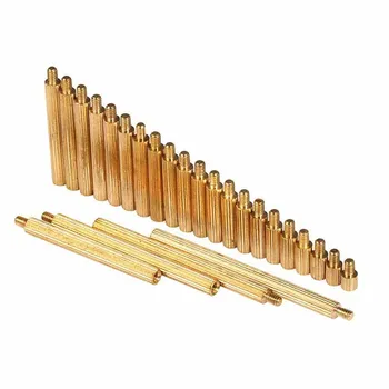 

100PCS M2 Male to Female M2 Brass Standoff Spacer M2*3/4/5/6/7/8/9/10/11/12/15/18/20/25+3mm