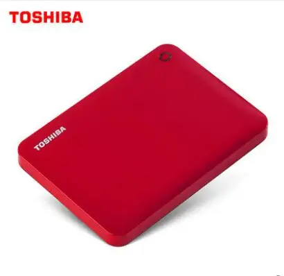 TOSHIBA V9 CANVIO 1 ТБ 2 ТБ внешний HDD HD портативный жесткий диск с шифрованием USB 3,0 SATA3 2," для Windows MAC - Цвет: Красный