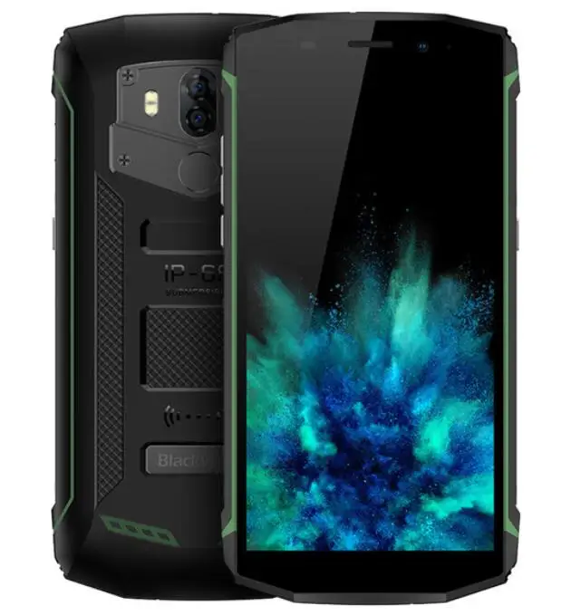 BLACKVIEW BV5800 Pro 5 "18:9 Экран Android 8 1 MTK6739 4 ядра 2 GB + 16 13MP двойной Камера OTG NFC IP68