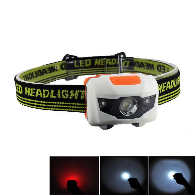 Профессиональное освещение 4 режима водонепроницаемый 2 красных светодиода + 1