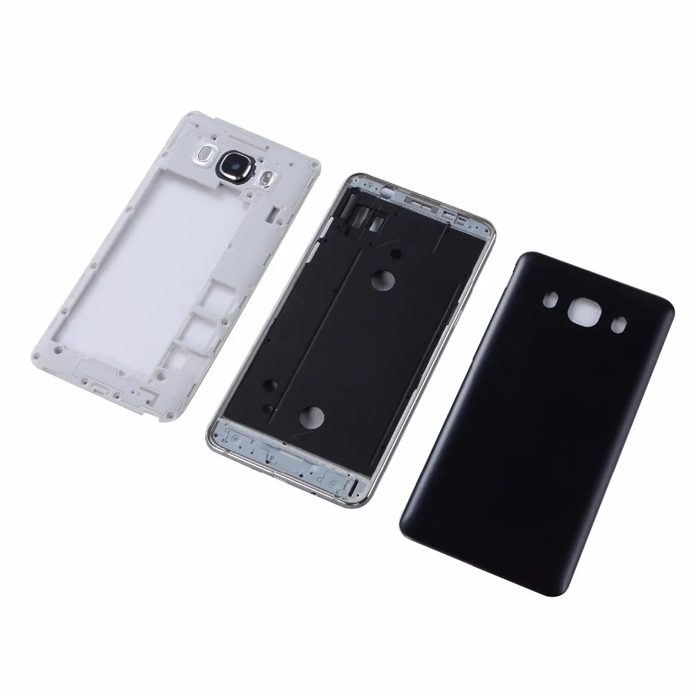 

Original Housing Middle Frame Battery Back Cover+Side Button For Samsung Galaxy J5 2016 J510 Camera lens glass