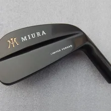 Совершенно новое 7 шт MiURA ограниченное Кованое железо набор MiURA Golf кованые железные клюшки для гольфа 4-9Pw сталь/графитовый Вал с крышкой головы