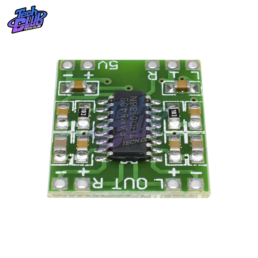 2x3 Вт двухканальный стерео 3 Вт+ 3 Вт цифровой мощность PAM8403 модуль класса D аудио усилитель доска USB DC 5 в ультра-миниатюрный