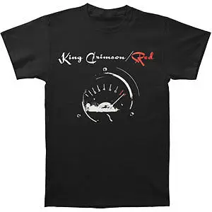 

New Short Sleeve Round Collar Mens T Shirts Fashion 2019 King Crimson Men's T-shirt Black