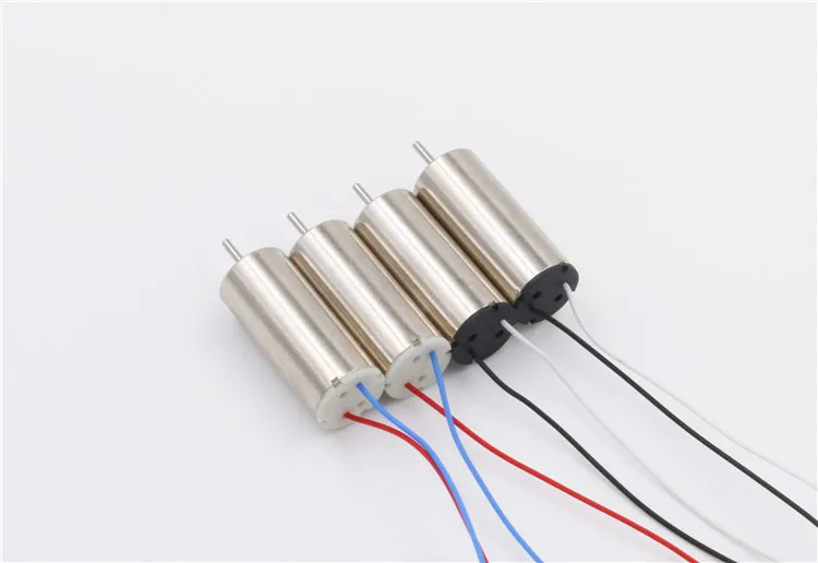 4 шт. 8520 щетка мотор без сердечника 2CW/2CCW для DIY FPV микро Крытый Дрон RC Квадрокоптер