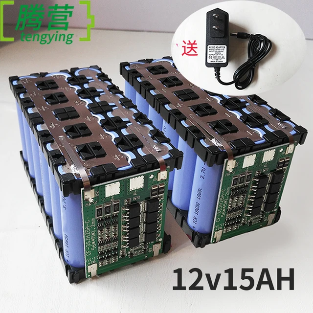 12V 18650 3AH 9AH 15AH 40AH lithium ion li ion rechargeable battery