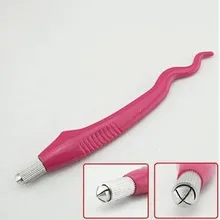 Ручная ручка для татуажа Перманентная ручка для микроблейдинга для татуировки губ и татуаж бровей tebori pen