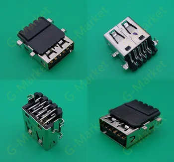 

2-100 PCS 3.0 USB Jack Socket Connector for DELL E6330 E6430S E5440 USB 3.0 Port