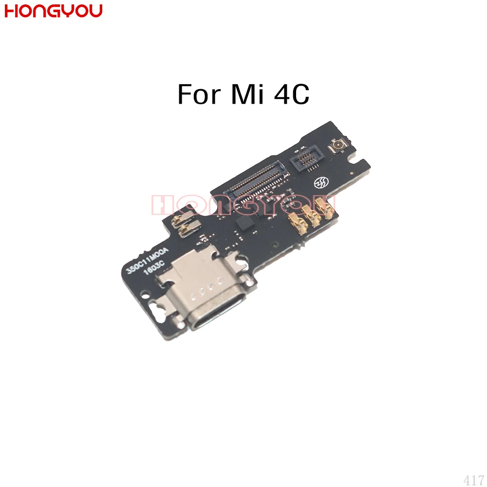 30 шт./лот для Xiaomi Mi 4C Mi4C M4C USB зарядная док станция разъем зарядки гибкий
