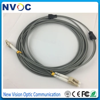 

5Pcs/Lot,LC-LC MM(62.5/125) 5M Duplex OM1 Armored Twin Indoor 3.0mm Fiber Optic Patch Cord,LC/UPC Armoured Fiber Jumper