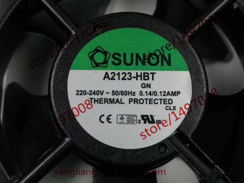 SUNON A2123-HBT GN AC 220 V-240 V 0.14A/0.12A 120x120x38mm вентилятор охлаждения сервера