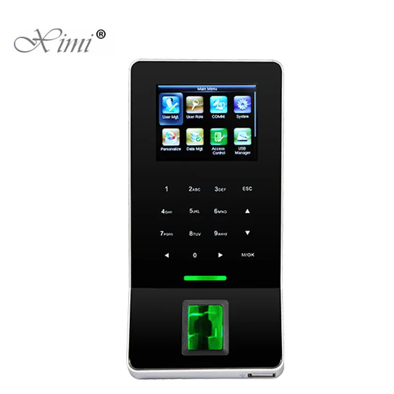 Hot Sale ZK F22 WIFI TCP/IP Biometric Fingerprint Access Control And Time Attendance With RFID Card Reader ADMS Function