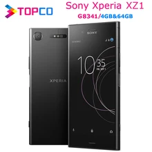 Sony Xperia XZ1 G8341 orijinal Unlocked 4G android cep telefonu Octa çekirdek 5.2