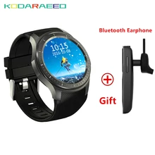 DM368 Smart Watch Andriod MTK6580 With SIM Card 3G Watch phone WiFi GPS Heart Rate tracker Monitor Bluetooth Smart Watch man
