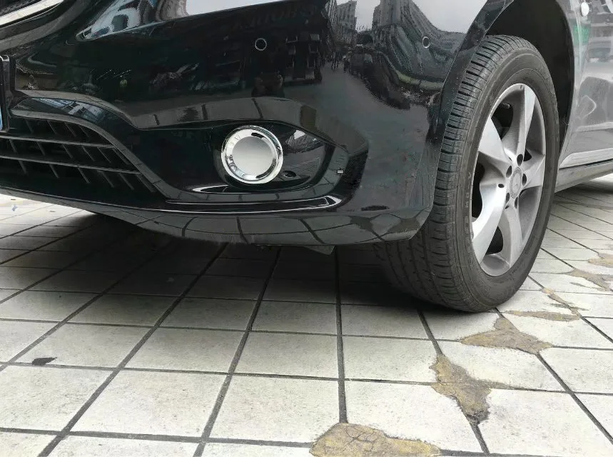 Для Benz vito 2016-2017 переднее кольцо тумана ABS хром 2 шт