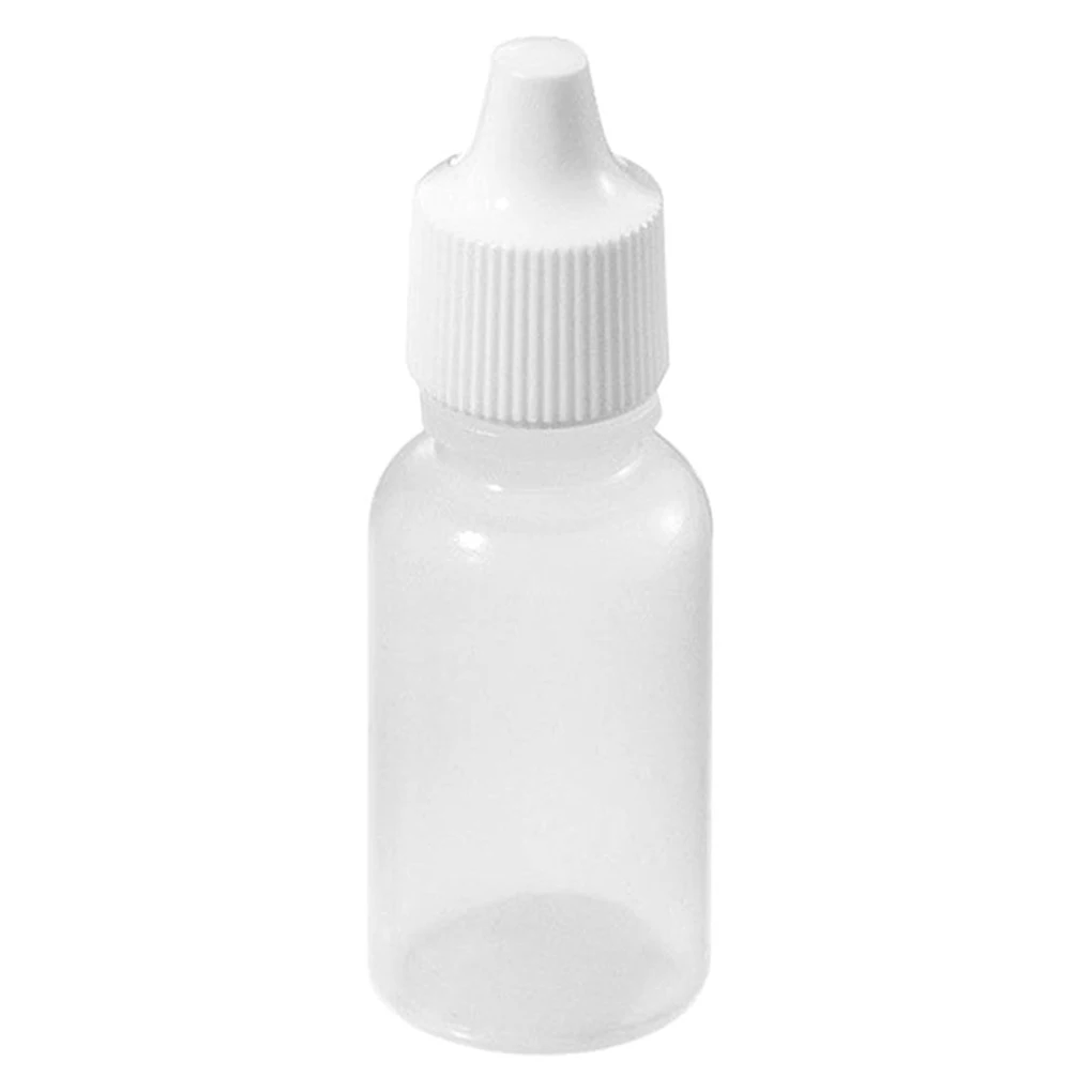

50pcs 30ml / 10mlPlastic Refillable Bottles Empty Eyedrop Bottle Squeezable Transparent Liquid Droppers