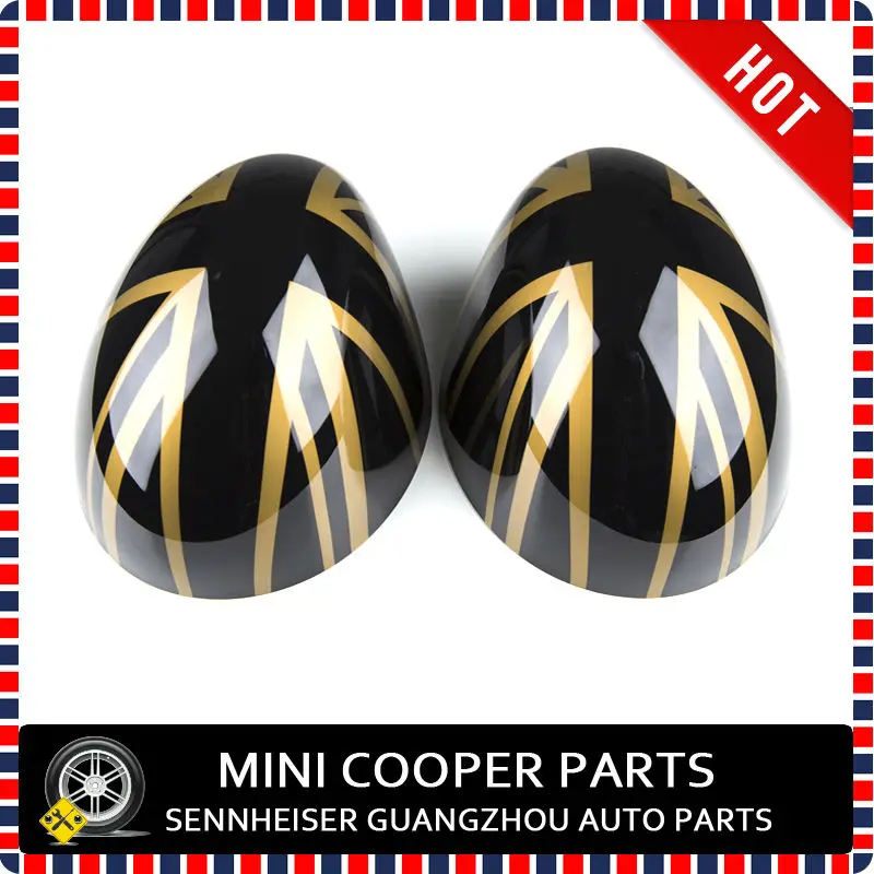 Gold Jack Style Side Mirror Cover-2