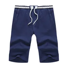 Летний отдых из Размеры талии эластичный шнурок шорты новые модные хлопковые тонкие Светло-серый Для мужчин очень большой Размеры 4XL 5XL 6XL 7XL