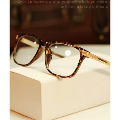 

Fashion Anti-Radiation Eyeglasses Myopia Retro Vintage Optical Glasses Frame Plain Eye Glasses Oculos De Grau Femininos w03