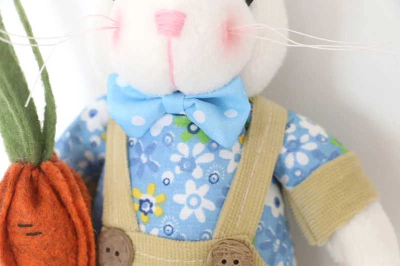45 см милый плюшевый кролик кукла Пасхальный подарок морковка, кролик кукла детский подарок кролик, Плюшевая Кукла kawaii Кролик игрушка розовый кролик