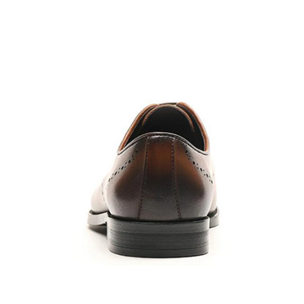 Sipriks/мужские оксфорды из натуральной кожи с перфорацией типа «броги»; коричневые модельные туфли с квадратным носком; черные мужские свадебные формальные туфли в деловом стиле