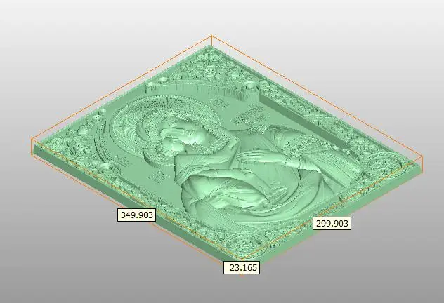 3d модель Icona B Mater Fedorovskaya relief для ЧПУ в формате STL 142 Мб|for cnc|3d model reliefmodel |