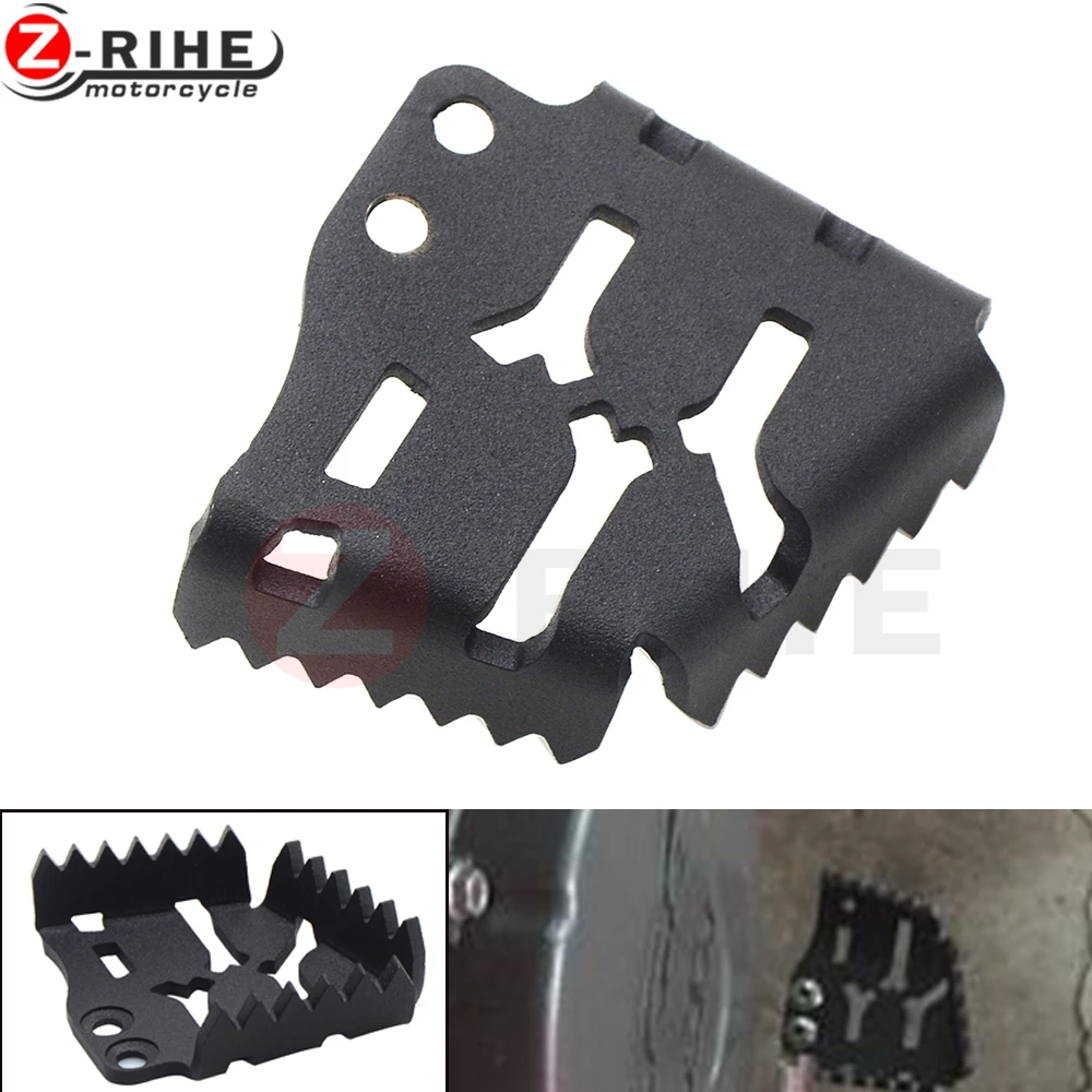 Motorcycle Accessories  Wider Foot Rear Brake Pedal Lever Step Tip Plate for KTM 1190 Adventure R 2015-2016 1290 Super Adventure