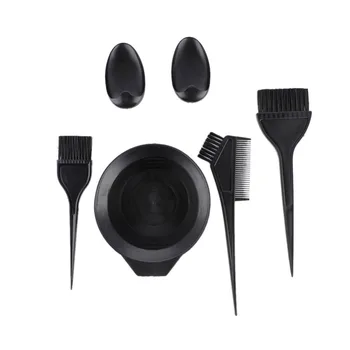 

6pcs/set Hair Color Hairdressing Brushes Bowl Combs Salon Hair Color Kit Dye Hair Tint Tool Set Hair Styling Tools
