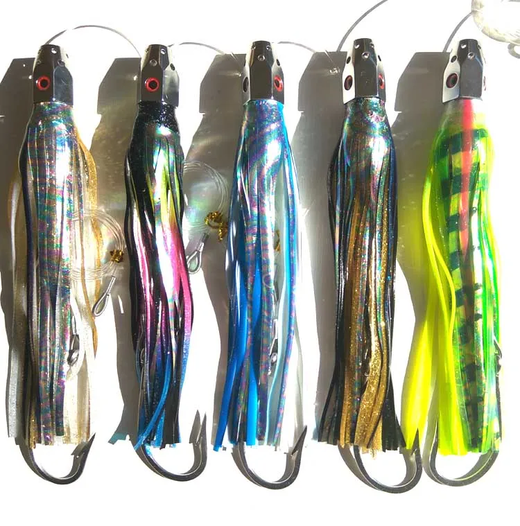 Prezzo 1pcs 23 centimetri 185g Prowler di pesca A Traina Esche Da Pesca Attrezzato Costeggiava Grande Gioco Marlin Tonno Pakula gioco di pesca lure spedizione gratuita
