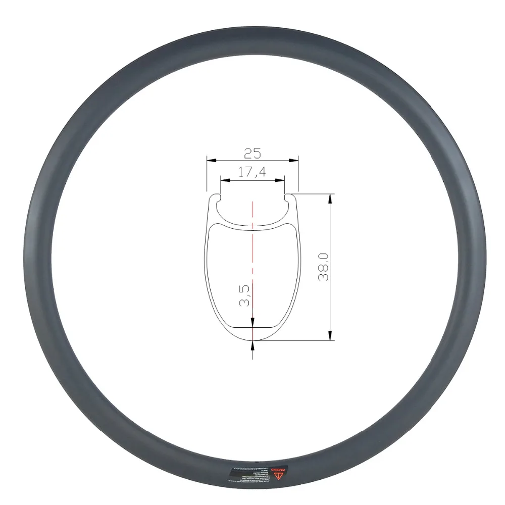 700c 38 мм довод u-образный дорожный диск карбоновый обод 38C 25 мм Широкий UD 3 к матовый глянцевый 20 24 28 32 36 отверстия внешние Внутренние соски