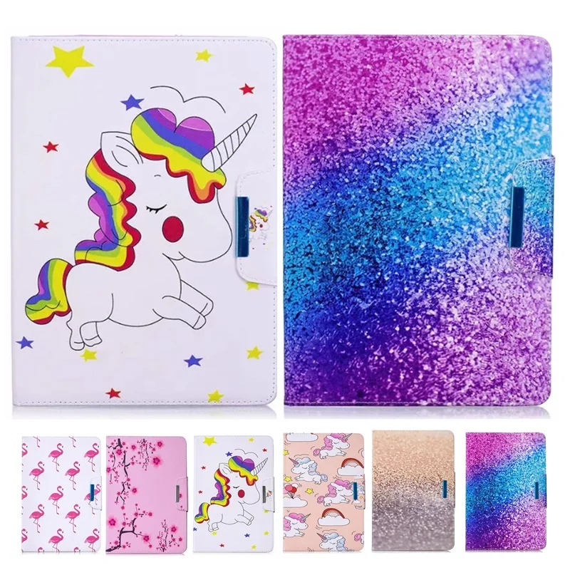 

Cartoon Unicorn Flamingo Tablet Cover For iPad Air 1 Case Magnetic Flip Case Funda For iPad Air 2 Case Cover