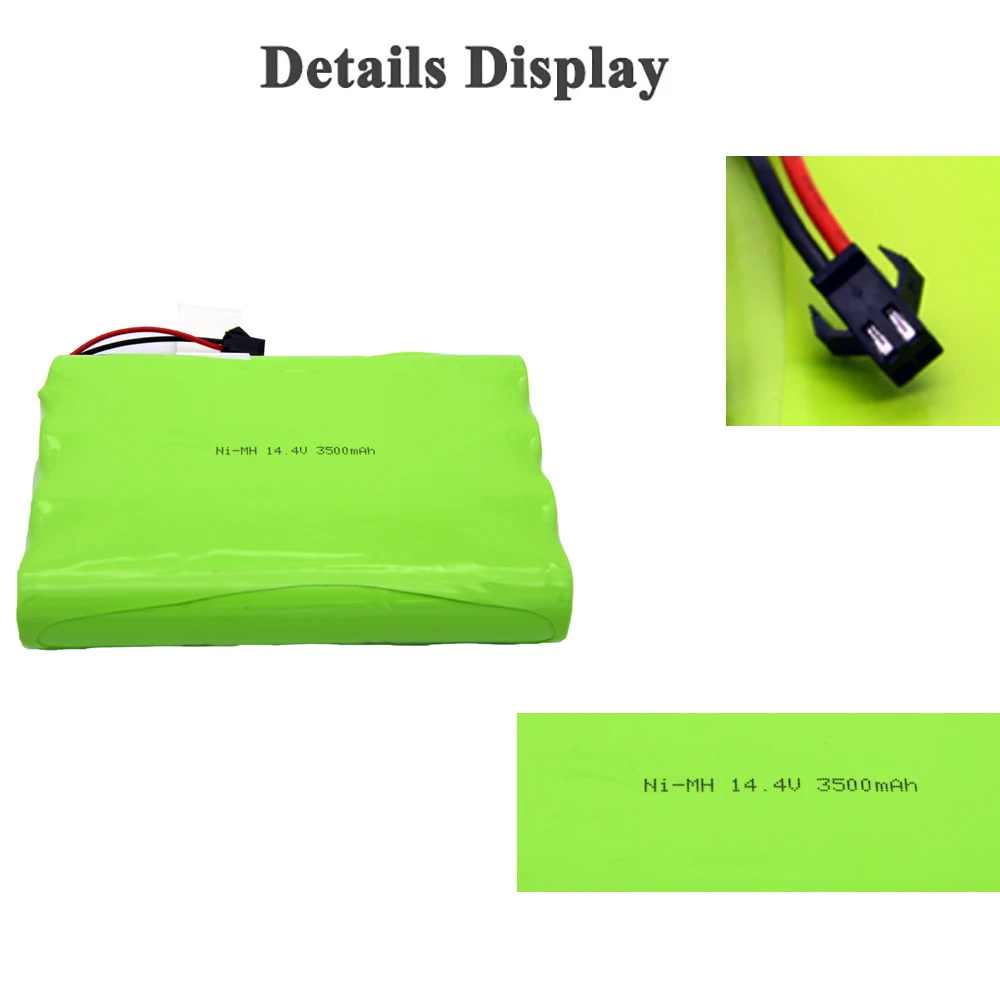 Запасная батарея Ni-MH 14,4 V 3500 mah Батарея для хорошего робота 740 750 С NTC PTC защита от перегрузки по току