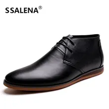 Genuine Leather Shoes Men Pointed Toe Flat Dress Shoes Male Breathable Oxford Shoes Fashion Wedding Party Shoes #C002