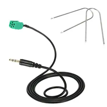 

Car 3.5mm AUX CD Stereo Audio Line Input Cable and U Type Tool
