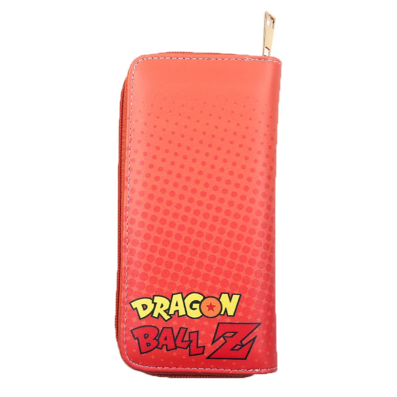 Новое поступление Аниме Dragon Ball супер длинный кошелек Супер Saiyan God Goku Vegeta сумочка бумажник с застёжкой-молнией