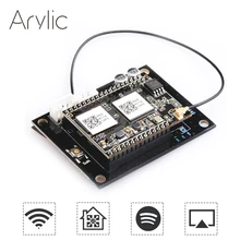 Up2stream WiFi Audio Receiver Module With Spotify Airplay DLNA 24bit 192kHZ FLAC Multiroom Free Android iOS App цена Up2stream WiFi Audio Receiver Module With Spotify Airplay DLNA 24bit 192kHZ FLAC Multiroom Free Android iOS App цены онлайн